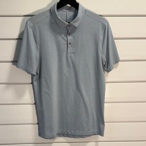 Lululemon Athletica Sky Blue Polo Shirt